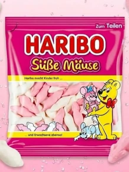 Жевательный мармелад Haribo Sube Mause мышата 175 грамм