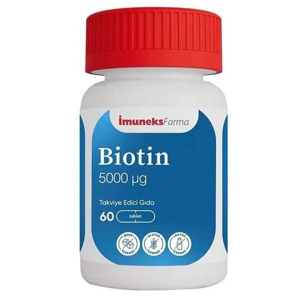 Imuneks Farma Биотин 5000 мкг 60 таблеток