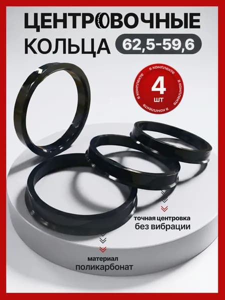 Центровочные кольца для литых дисков 62,5-59,6