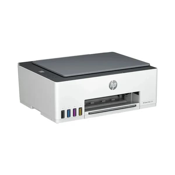 HP МФУ Струйное Smart Tank 580 A4, 12стр/мин, СНПЧ, Wi-Fi, USB, 6 контейнеров краски в комплекте, Гарантия 12 месяцев, слоновая кость