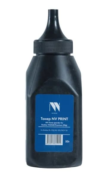 Тонер NVP для Brother TN2240 Premium (TN-1075, 2090, 2235, 2275, 2335, 2375) (50г) HL-1110, 1112
