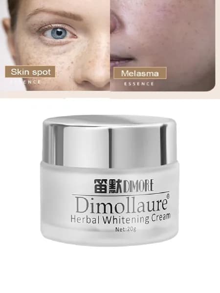 Dimollaure Мощный травяной отбеливающий крем, устраняет мелазму и меланин, 20 г
