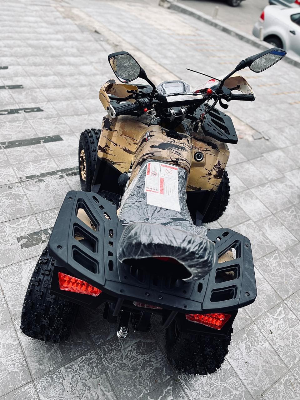 Квадроцикл (комплект для сборки) детский THUNDER WELS AX 125 PRO_песочный (в заводской упаковке без ПТС)