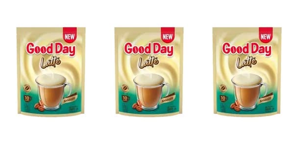Good Day Кофе 3 в 1 Latte, 28 г, 10 шт в уп, 3 уп