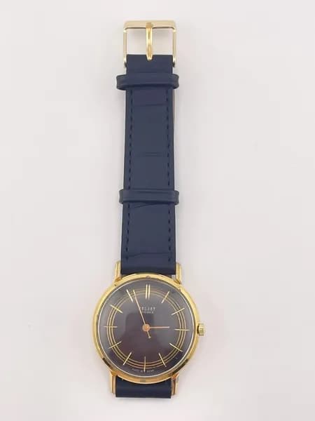 Наручные механические часы, экспортные, ранние "Полет" AU20, 1960-х гг., СССР