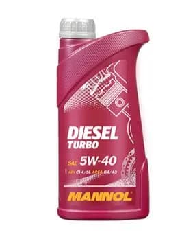 MANNOL Mannol TURBO Diesel SAE 5W40 1л синт. API CI-4/SN ACEA A3/ B4; MB 229.5/ 229.3/ 226.5;   арт.1010 5W-40 Масло моторное, Синтетическое, 1 л
