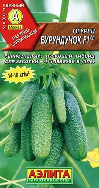 Семена Огурец Бурундучок F1 (10 шт) - Аэлита