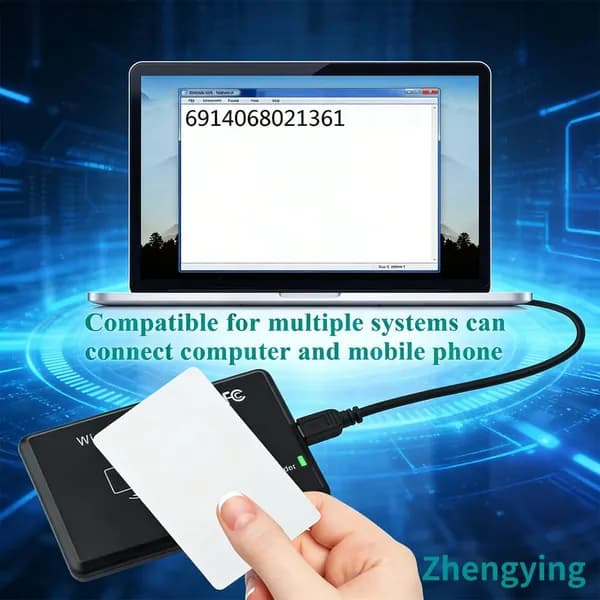Считыватель RFID-карт 125 кГц, USB, без драйверов, только чтение