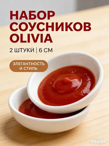 Креманка, диаметр 6 см, 2 шт