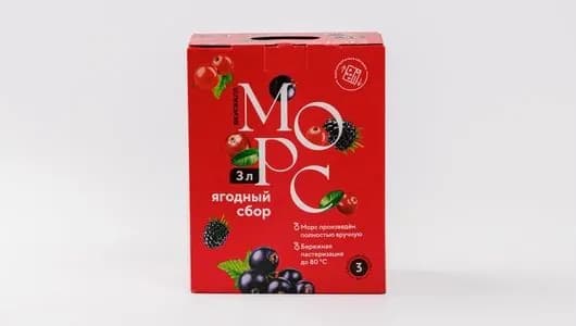 Морс ягодный сбор, 3 л