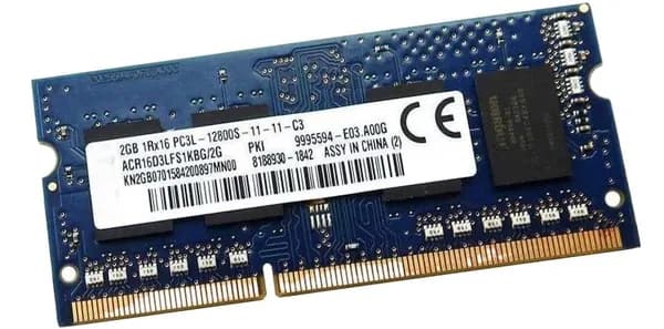 Оперативная память для ноутбуков Кingstоn DDR3 PC12800 1600Mhz DDR3, 1600 МГц, 1 x 2 ГБ (Модель ACR16D3LFS1KBG/2G)
