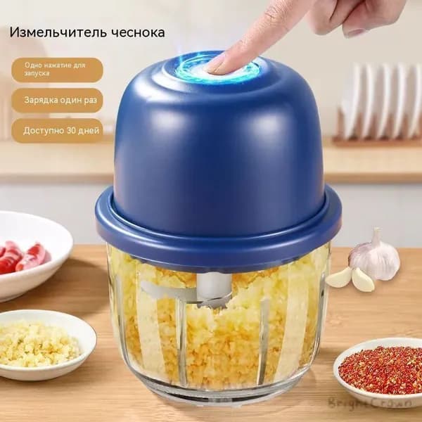 Электрическая чесночная мельница