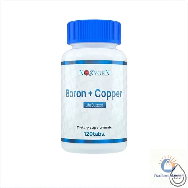 Noxygen Boron + Copper 120 табл. (бор медь) здоровье костей, кожи, суставов, волос и ногтей.
