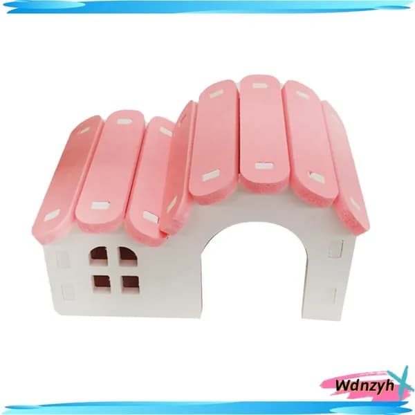 Уютный домик для хомяков, из PVC, компактный, для мелких грызунов