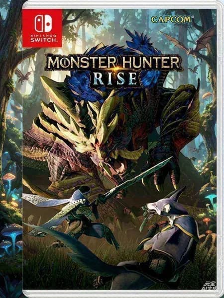 Игра Monster Hunter Rise (Nintendo Switch