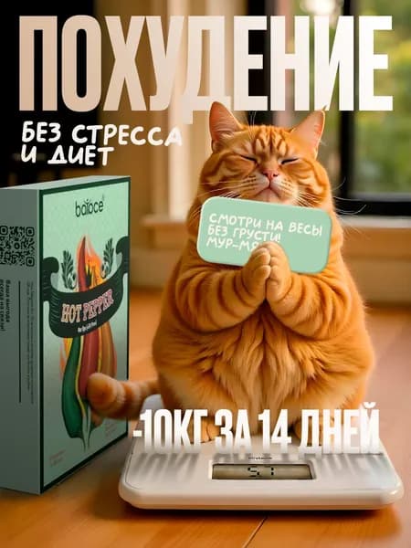 HOT PEPPER / Жиросжигатель, таблетки для похудения, для похудения женщинам, жиросжигатель для мужчин / "Фит Про" ("Fit Pro") капсулы по 450 мг