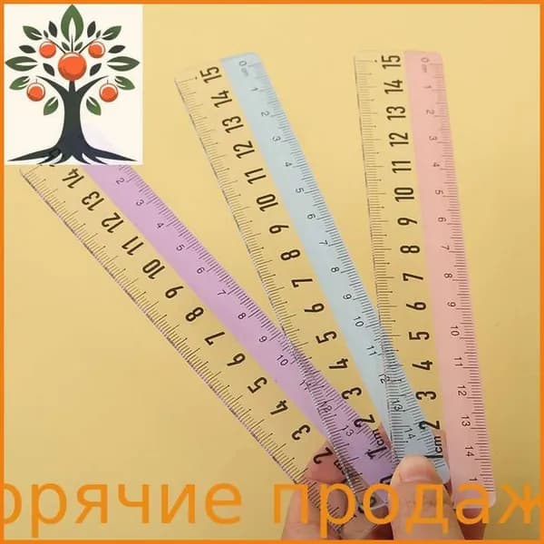 15cm Прозрачная линейка
