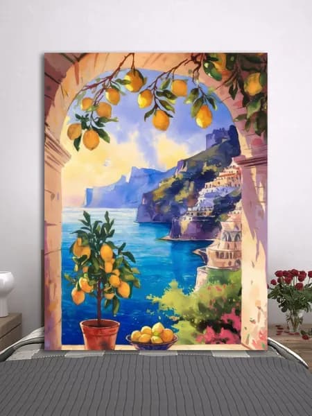 Картина "Печать струй" 30x40 см