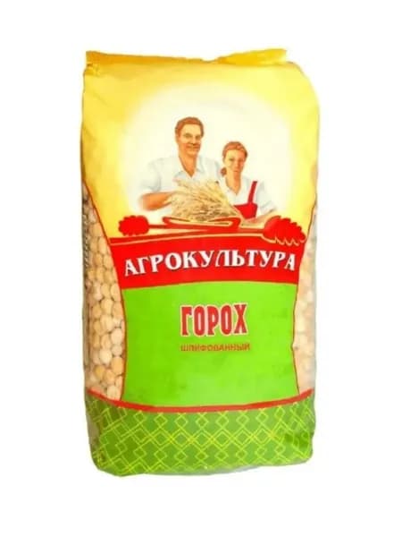 Агрокультура Горох колотый Крестьянский, 800 гр