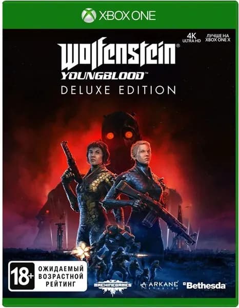 Игра Wolfenstein: Youngblood. Deluxe Edition (Xbox One, Xbox Series, Русская версия)