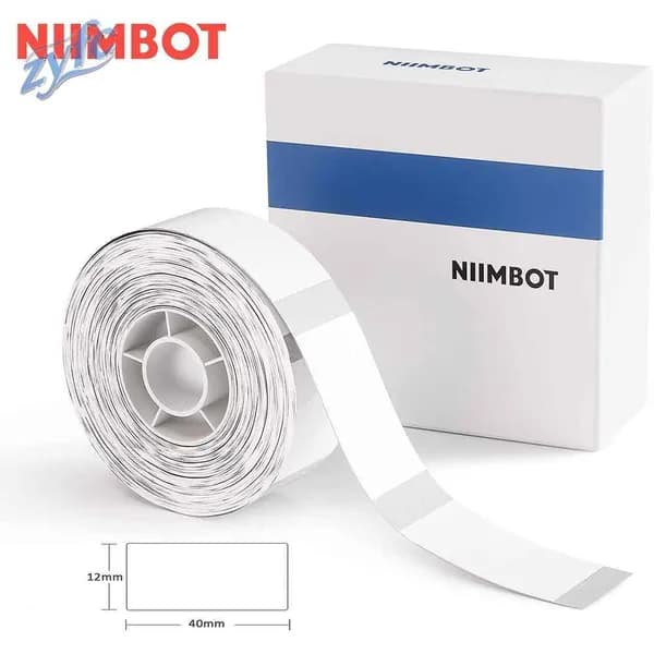 Этикетка для печати 1.2 x 4 см, 160 шт.