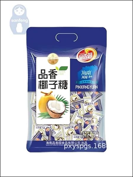 Хайнань специальность Xiangyuan кокосовые конфеты счастливые конфеты 160г