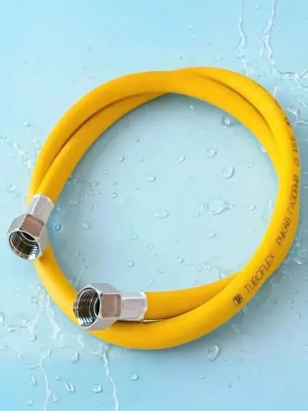 Шланг, подводка для газовых систем 1/2" 0.5м Гайка-гайка