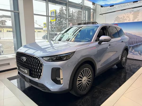 CHERY Tiggo 9 Автомобиль 2.0 л AT, Внедорожник 5 дв. Ultra Голубой