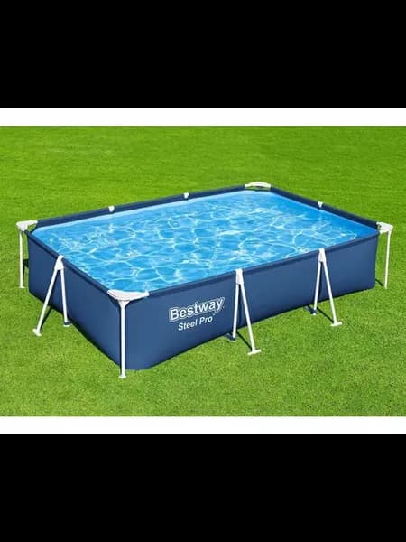 Каркасный прямоугольный бассейн Steel Pro, 300х201x66 см