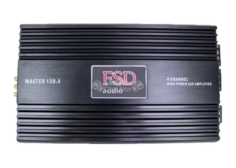 Усилитель звука для колонок FSD AUDIO MASTER 120.4, автомобильный, 4-канальный, в машину