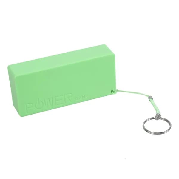 Корпус для внешнего аккумулятора (powerbank),Зарядка мобильного устройства через USB хранения сокровищ-зеленый