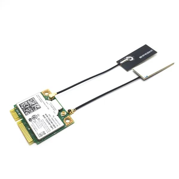 1 Пара MINI PCI-E U.FL Беспроводного сетевого адаптера Wifi Антенна Желтая пленка