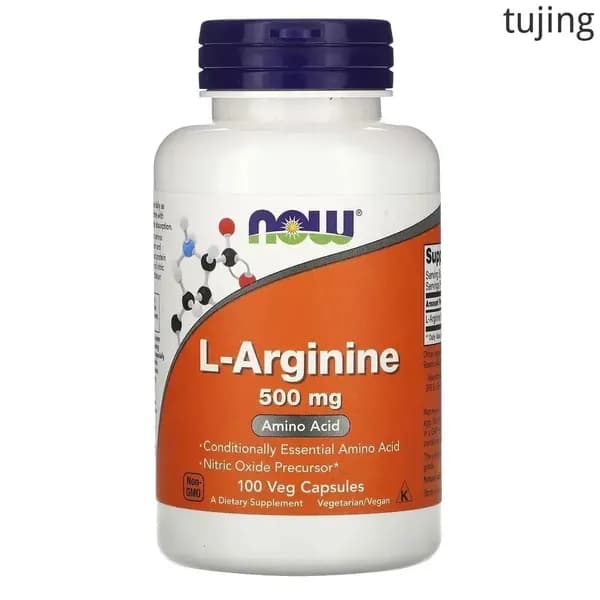 NOW L-Arginine 500 мг 100 капсул, Л-Аргинин (улучшает кровообращение)