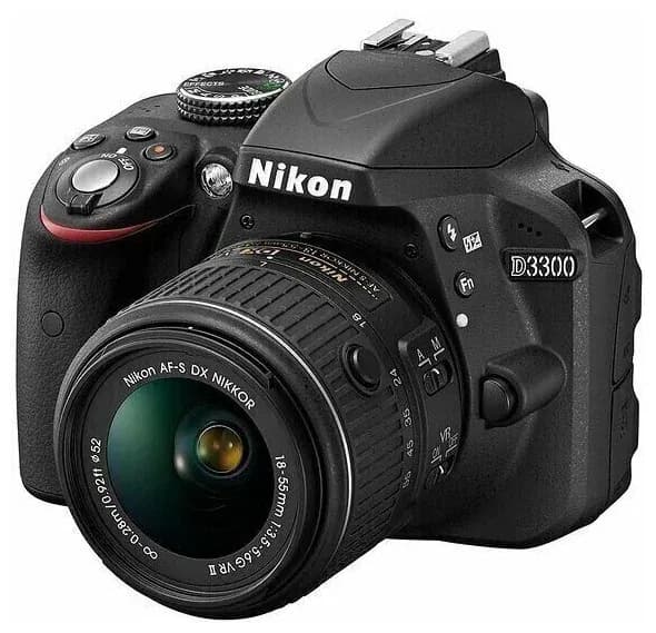 Фотоаппарат Nikon D3300 Kit AF-S DX NIKKOR 18-55mm f/3.5-5.6G DX VR ii