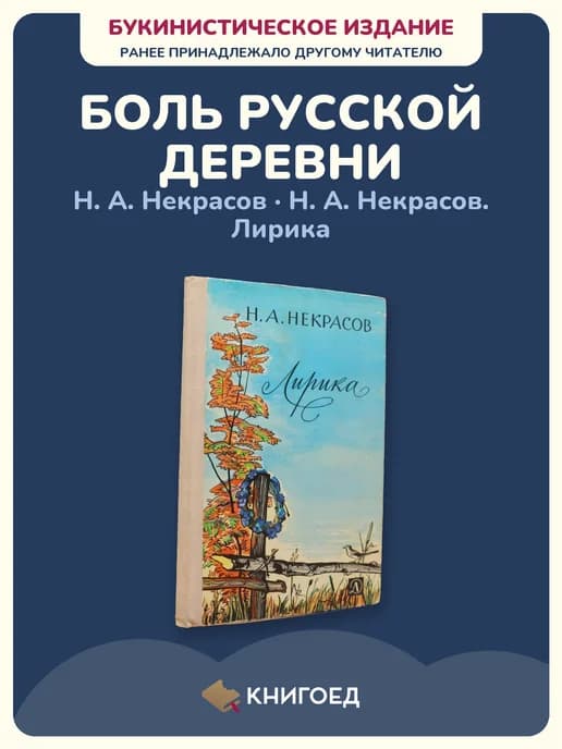Некрасов — Лирика, стихи о русской деревне