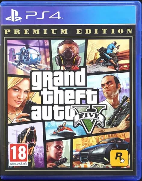 Игра Grand Theft Auto V PS4 PS5 Русские субтитры. Открытый