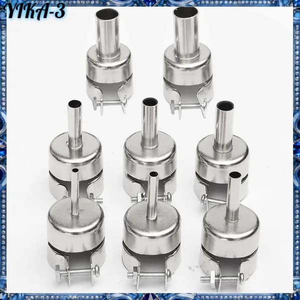 8pcs Hot Air Generator, многофункциональные сопла, для работы с паяльными станциями 850 852 858