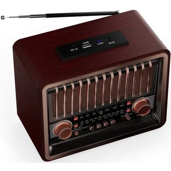 Радиоприемник РЕТРО Ritmix RPR-089 / 088, Bluetooth , FM радио, MP3 USB microSD AUX