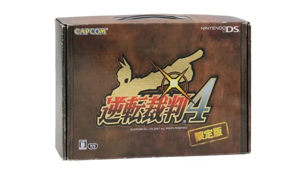 Ace Attorney 4 Limited Edition (Nintendo DS, NTSC-J) Винтаж