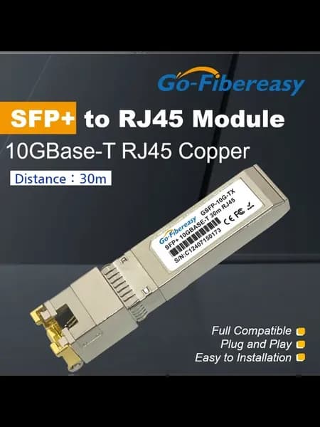 10Гбит SFP+ RJ45 модуль GSFP-10G-TX для Unifi U