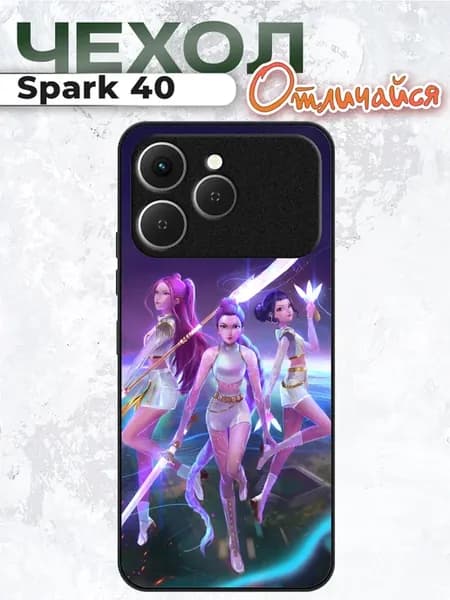Чехол на Tecno Spark 40 Huntrix