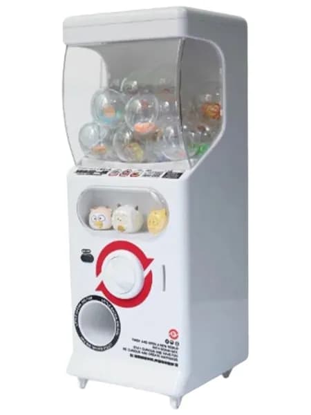 Мини-аркадная игра Capsule Toy Candy Machine Торговый автомат с раздвижной дверью Gachapon Machine