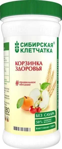 Сибирская клетчатка Клетчатка Корзинка здоровья, 280 г