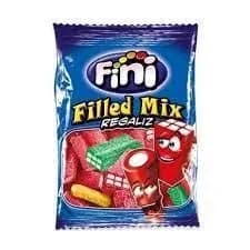 Жев.мармелад "Filled MIX" Блочки ассорти с начинкой 100 гр /FINI Испания/