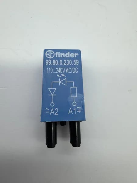 99.80.0.230.59 модуль индикации с зелёным LED от производителя FINDER