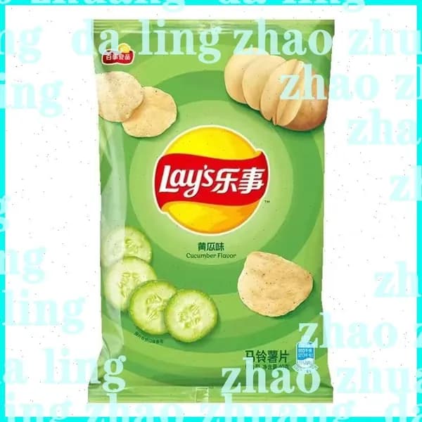 Картофельные чипсы - Огурец <40г/пакет>