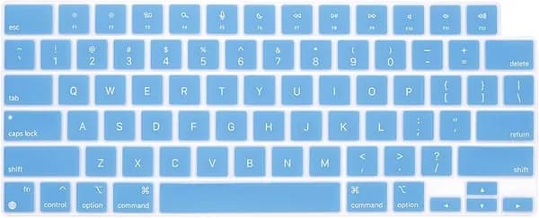 Чехол для клавиатуры MacBook Air 15 и 13.6 дюймов, Mac Book Pro 14 и 16 , американский макет, английская версия моделей M4 M3 M2 M1