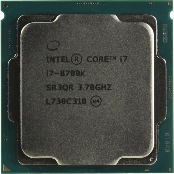 Процессор Socket LGA 1151 v2 Intel Core i7 8700K мощный процессор с разумным тепловыделением