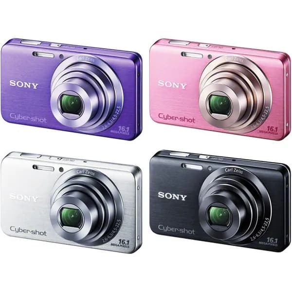 Sony Cyber-shot DSC-W630 Black Цифровой компактный фотоаппарат