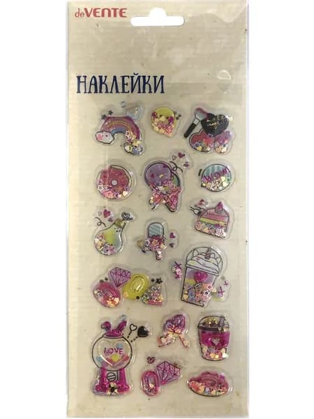 Набор объемных наклеек для творчества